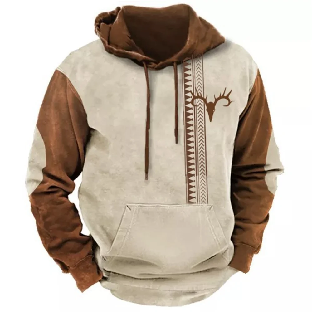 

Зимние мужские толстовки с капюшоном 5xl, уличная толстовка большого размера с длинными рукавами, повседневный социальный пуловер с винтажным принтом, праздничный с капюшоном