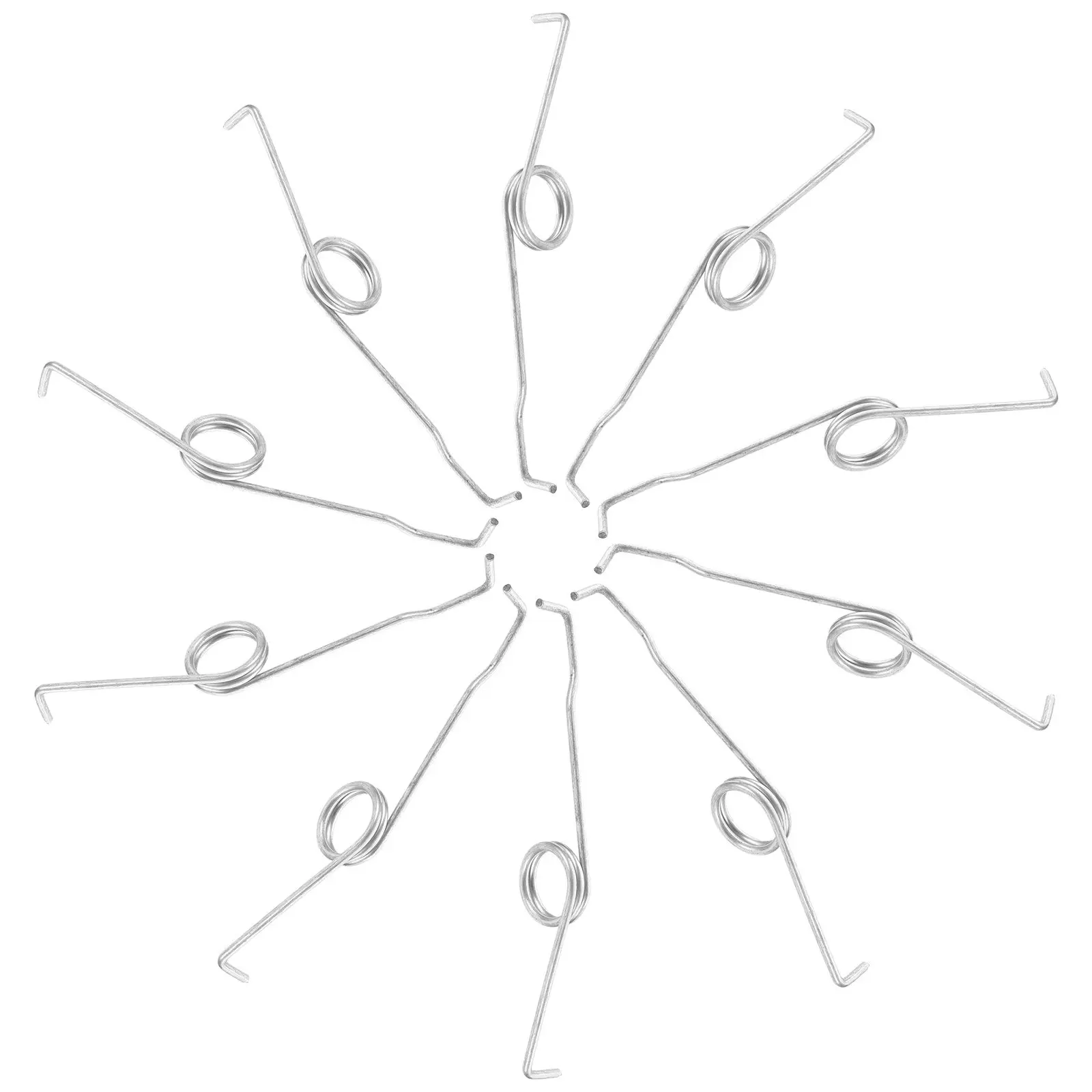 10Pcs Pruner Springs Replacement Durable Steel Spring for Pruning Shears Garden Tools Maintenance Replacement Parts