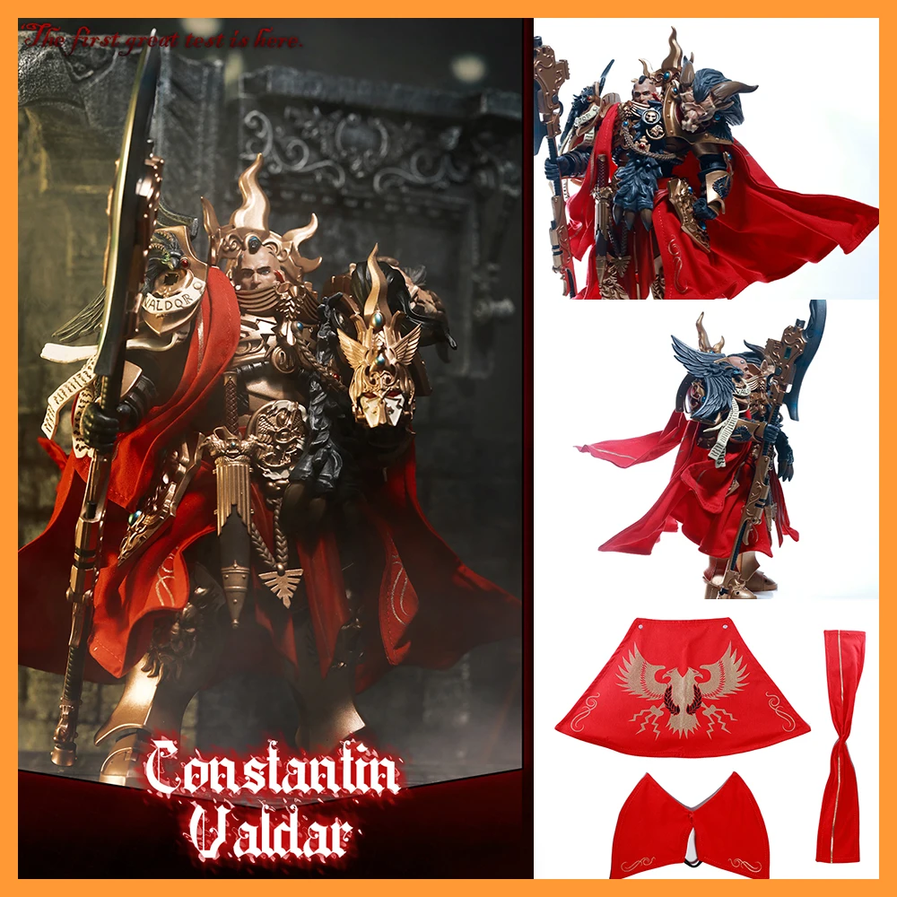 [Only Cloak] JOYTOY WARHAMMER 1/18 Legio Custodes Constantin Valdor Captain-General of the Legio Custodes Cloak Cape Model Toy