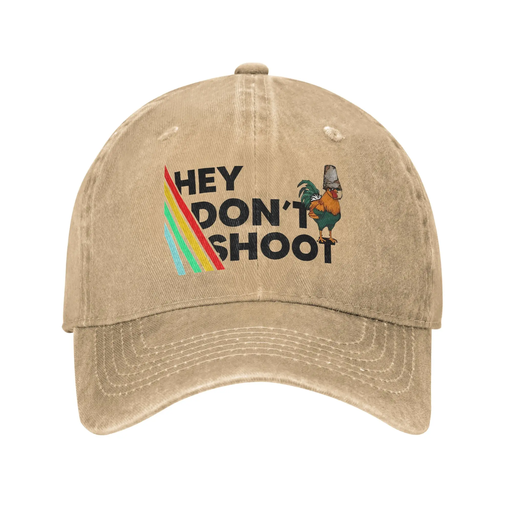 Don' Shoot Game Arc Raiders Rooster Casual Baseball Cap For Couple Women Spring Tennis Skate Trucker Hat y2k Retro Baseball Caps