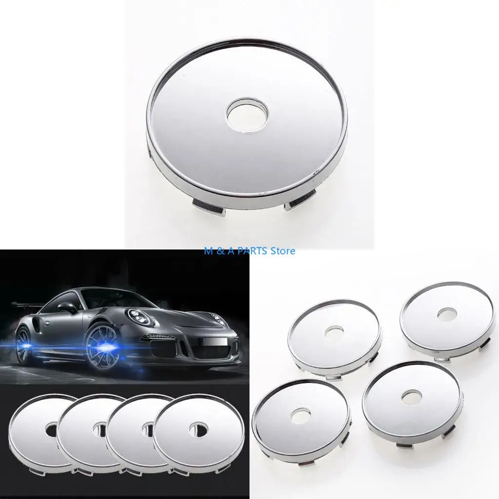

U1JF 4Pcs Universal Car Tuning Truck Auto Car Wheel Hub Center Caps Dust Cover 60mm Plastic Decorate Car Accessories