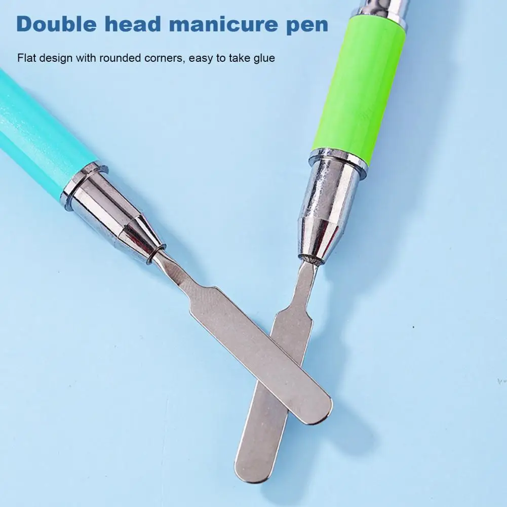 Nail Art Pen Double-head Nail Pen Professional Nail Art Drawing Brush Glue Pick-up Stick Double-head Manicure Painting for Diy