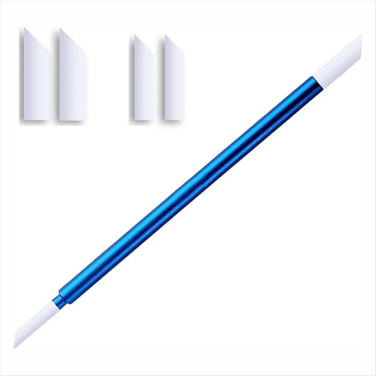 AT16 Metal Cleaning Stick Model Tool Panel Line Eraser Tips Stick for Model Kits with 3mm and 5mm Replaceable Tips Wipping B