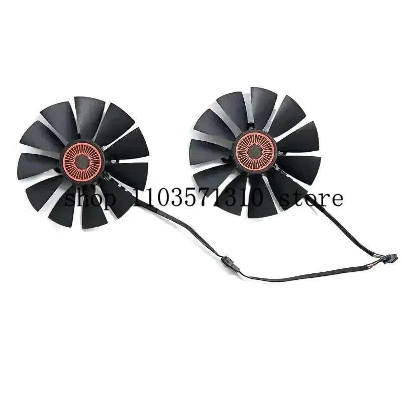 

yeM New 95mm fd10015h12s Strix-GTX 970 GPU suitable for Asus Strix-GTX 980 GTX 970 GTX 780 GTX 780ti R9 380 cooling fan JM
