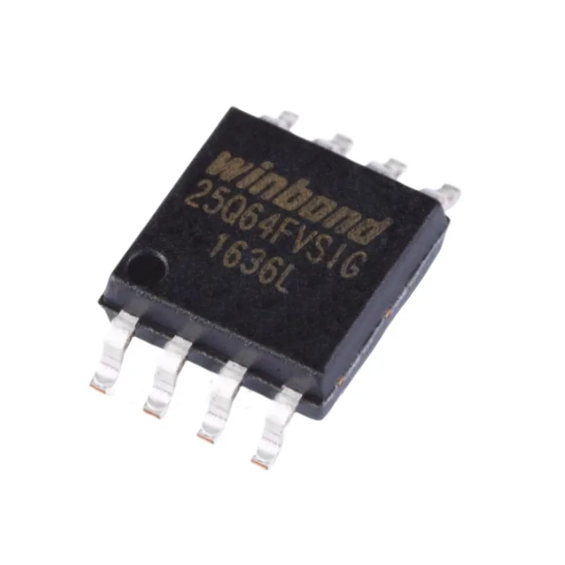 5/20/50PCS W25Q64FVSIG SOP-8 25Q64FVSIG W25Q64FVSSIG W25Q64 FVSIG 3V 64M-Bit Serial Flash Memory With Dual /Quad SPI Chip