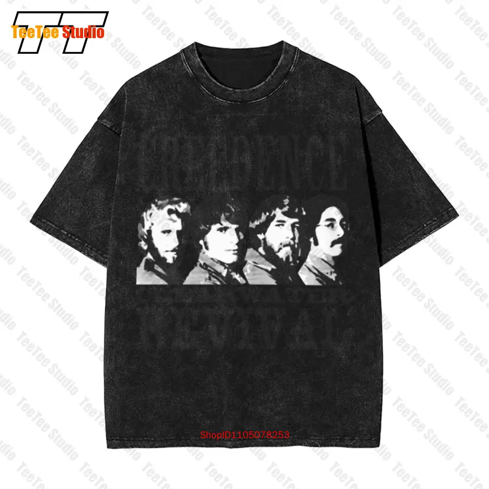 

Creedence Clearwater Revival 60S 70S Rock Band Vintage Oversized T-Shirt 29FR