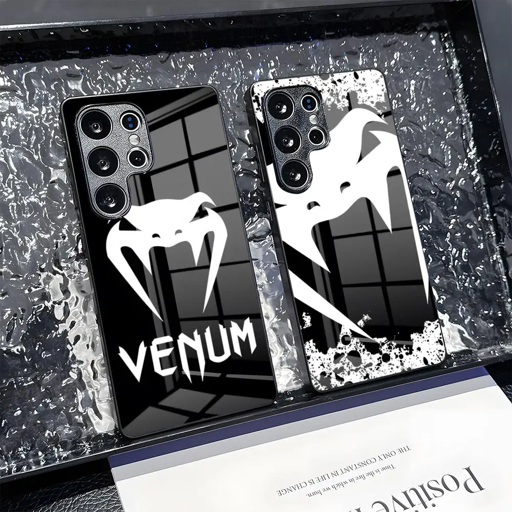 Luxury V-venumS Phone Case For Samsung S 25 24 23 22 21 Ultra 10 Plus A16 Pro Fe 20 Note 34 S30 Shockproof