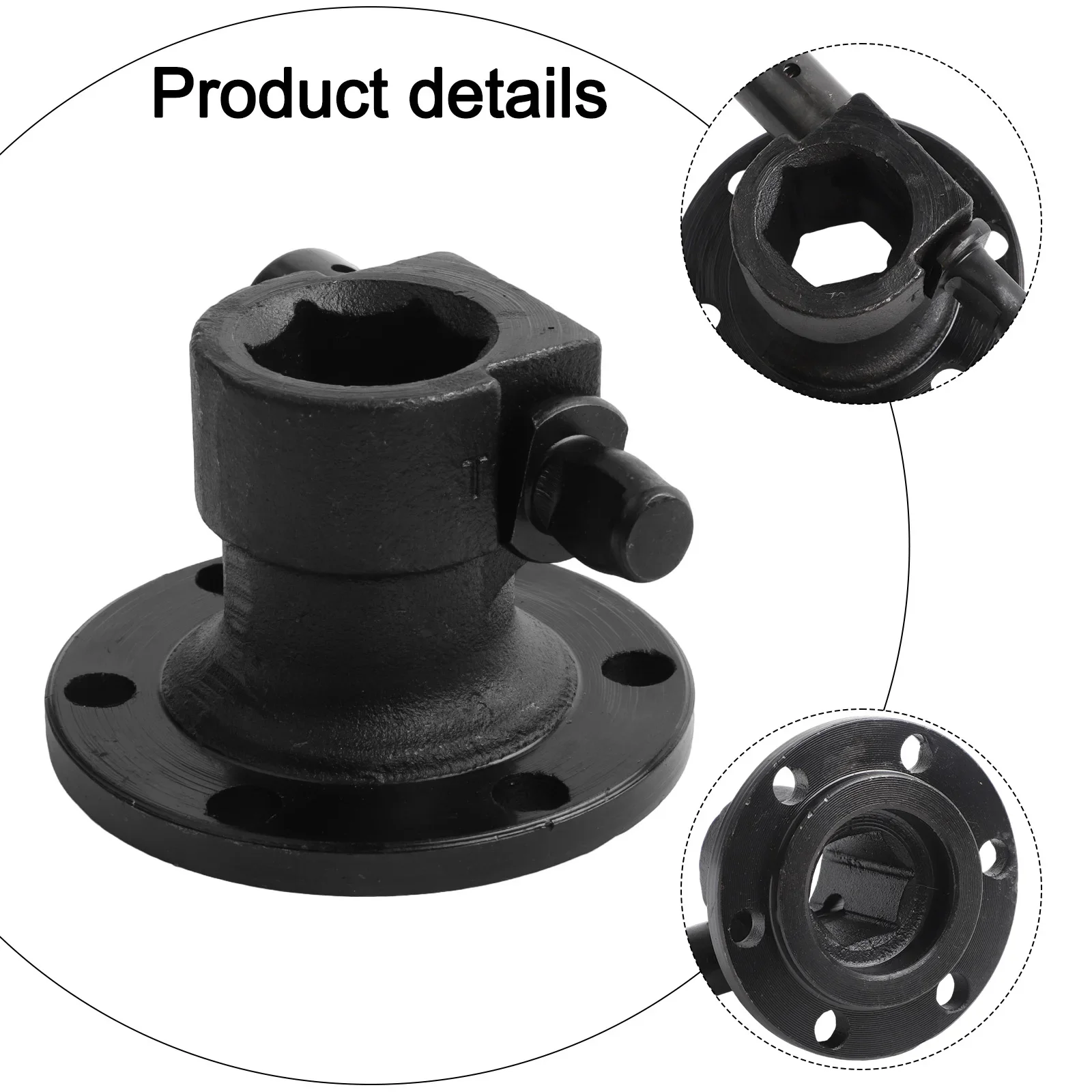 

Large Hole Iron Head Abrasive Tool Accessory For Electric Pick Electric Pick Iron Head Accessory Metal Material Robust Design