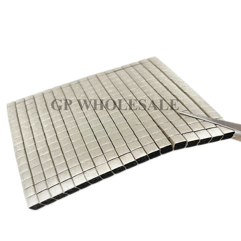 260Pcs 6mmx5mmx4mm Small Conductive Wrapped Foam Tape Single Sided Adhesive EMI RF Shielding Gasket ESD Grounding