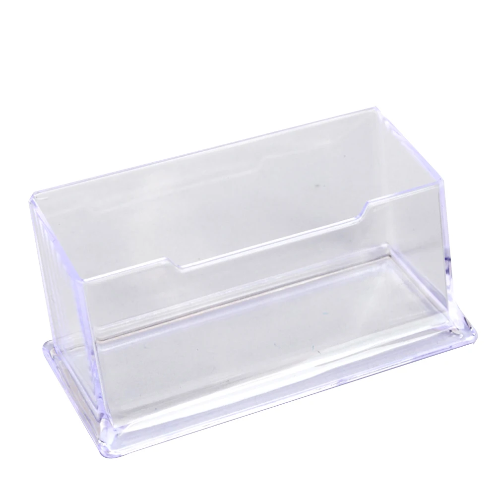 

2Pcs Business Holder Office Supplies Stationery Supplies Name ganizer Storage Box Gifts