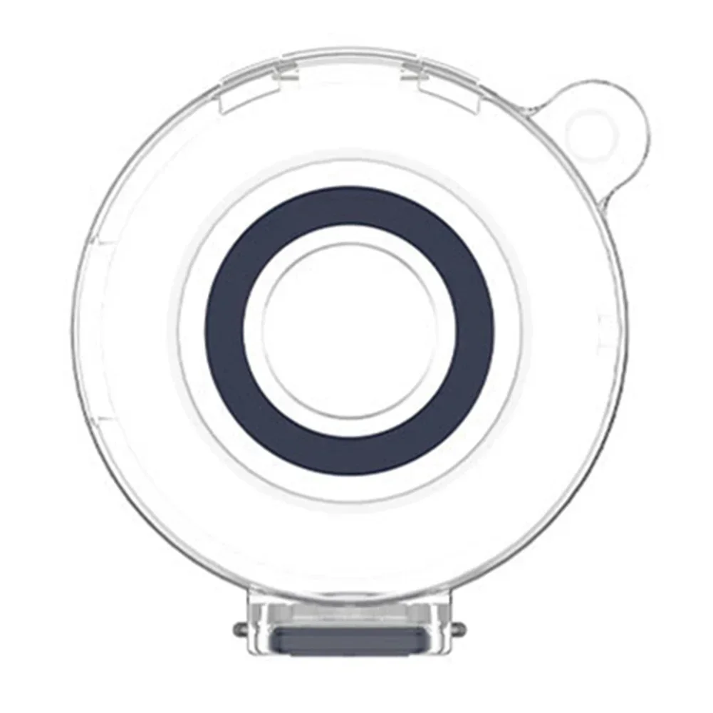 For Oura Ring Gen3 Charger Protective Case Transparent PC Hard Shell Smart Ring Charger Protective Sleeve Smart Ring Accessories