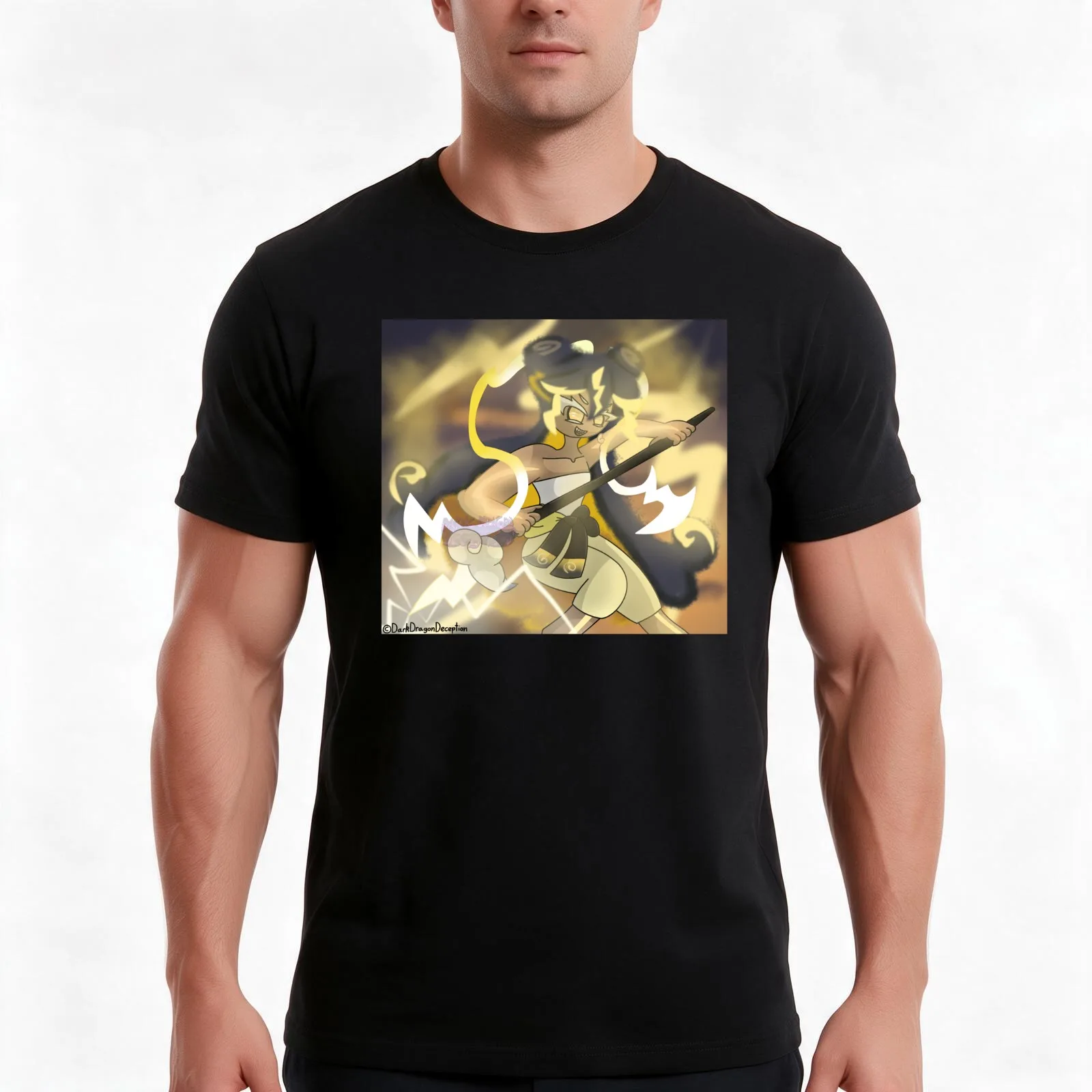 Stormbringer Cookie (Cookie Run Kingdom) T-Shirt Summer Casual Cotton Tee Oversized Streetwear Tops Vintage Graphic Print