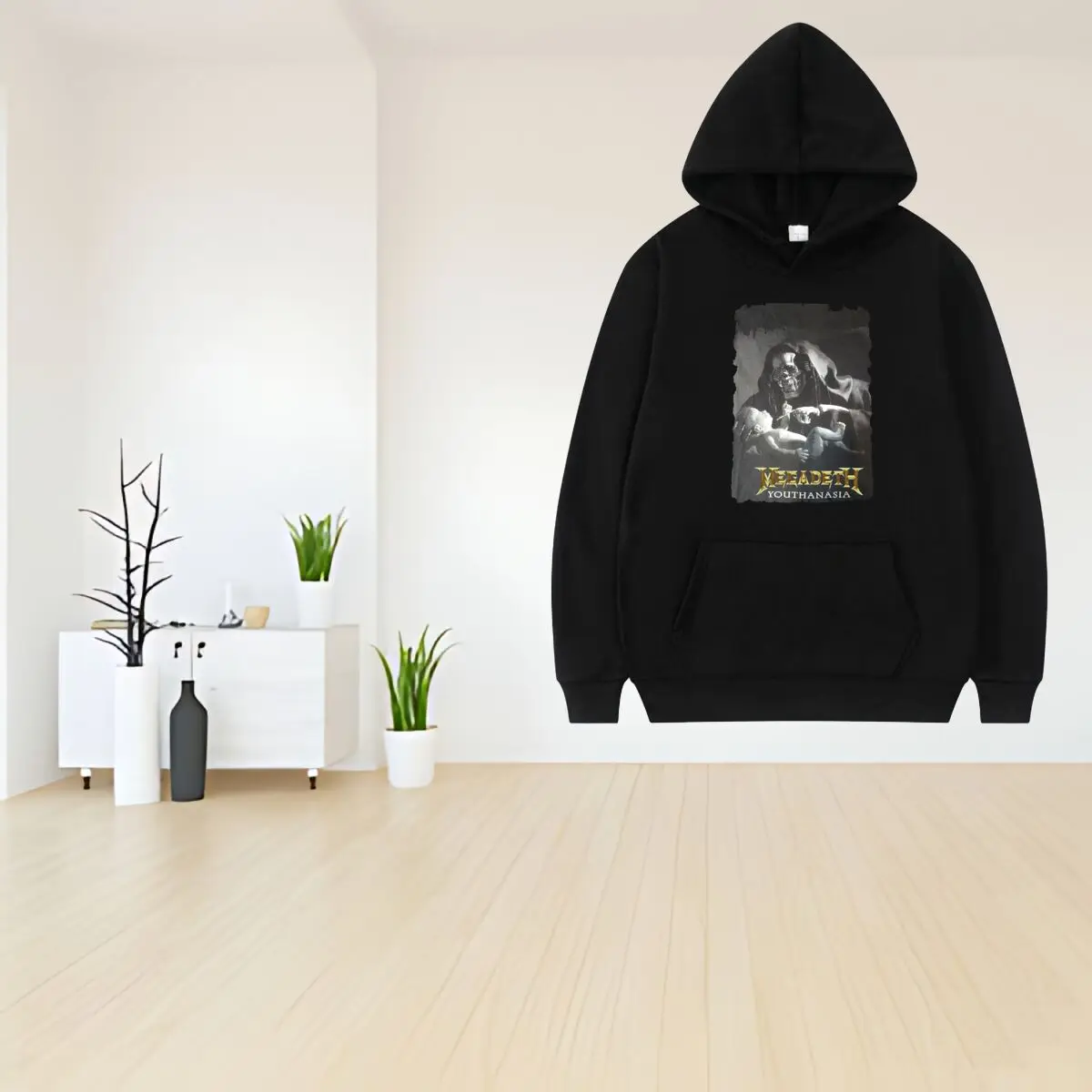 طقم هوديي مطبوع عليه شعار فريق KB للجنسين فضفاض مكون من قطعتين #1