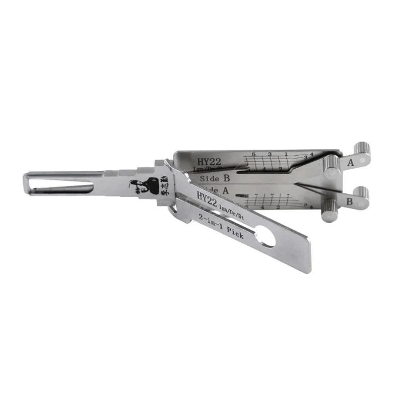 Original Lishi 2-in-1 HU66 HU100 HON66 HU100R HU92 HY22 TOY2 TOY48 HU101 HU162T-8 lishi Pick Tool Door opening tool Stainless s image 3