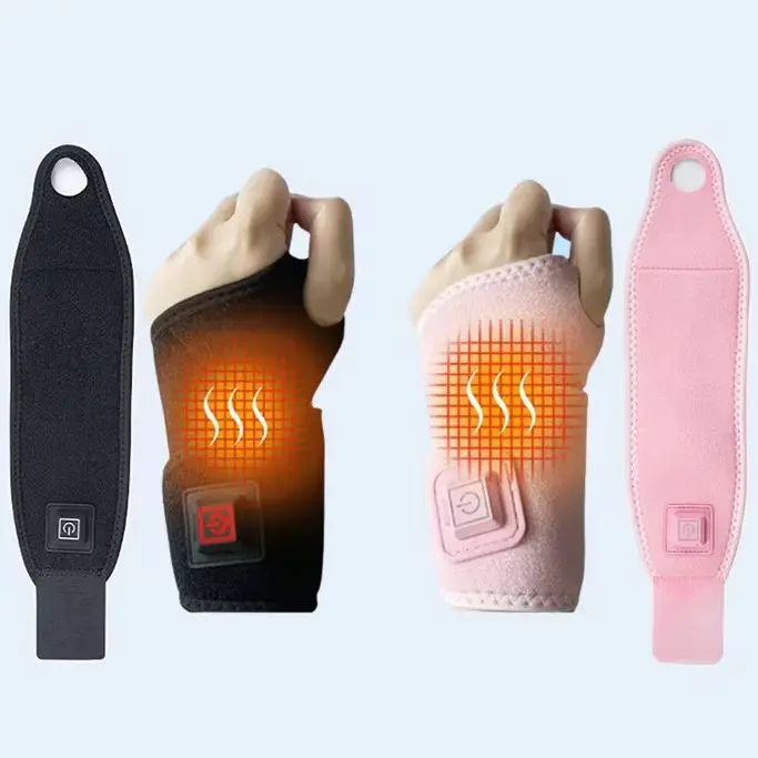 

Три регулируемых уровня, обогреватель запястья для офисной грелки на запястье, портативная электрическая грелка, повязка на запястье с подогревом