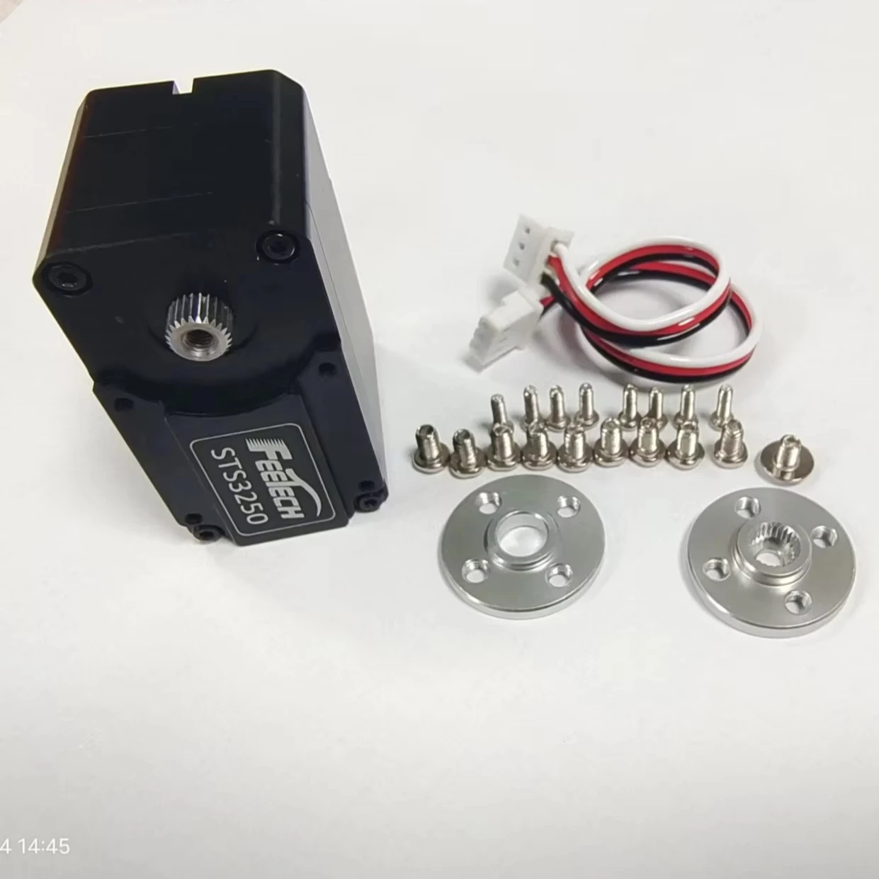 FEETECH 50KG STS3250 Servo PE embalaje carcasa inferior plástico versión más barata para SO-ARM100 brazo robótico Robot personalización Servo