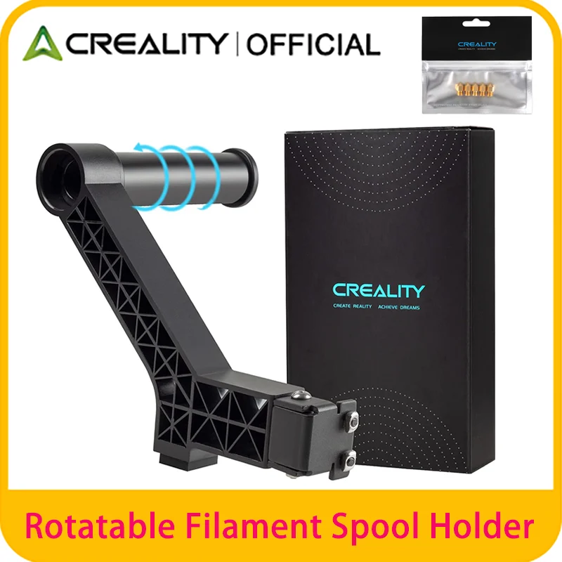 Creality 3D Printer Filament Spool Holder PLA ABS PETG Filament Ender 3/Ender 5 /CR10 Rotatable Filament Spool Holder 3D Printer