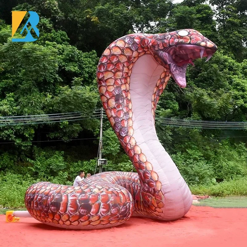 Customized Party Animal Balloons Huge Inflatable Snake for Party City Beach Theme Toys