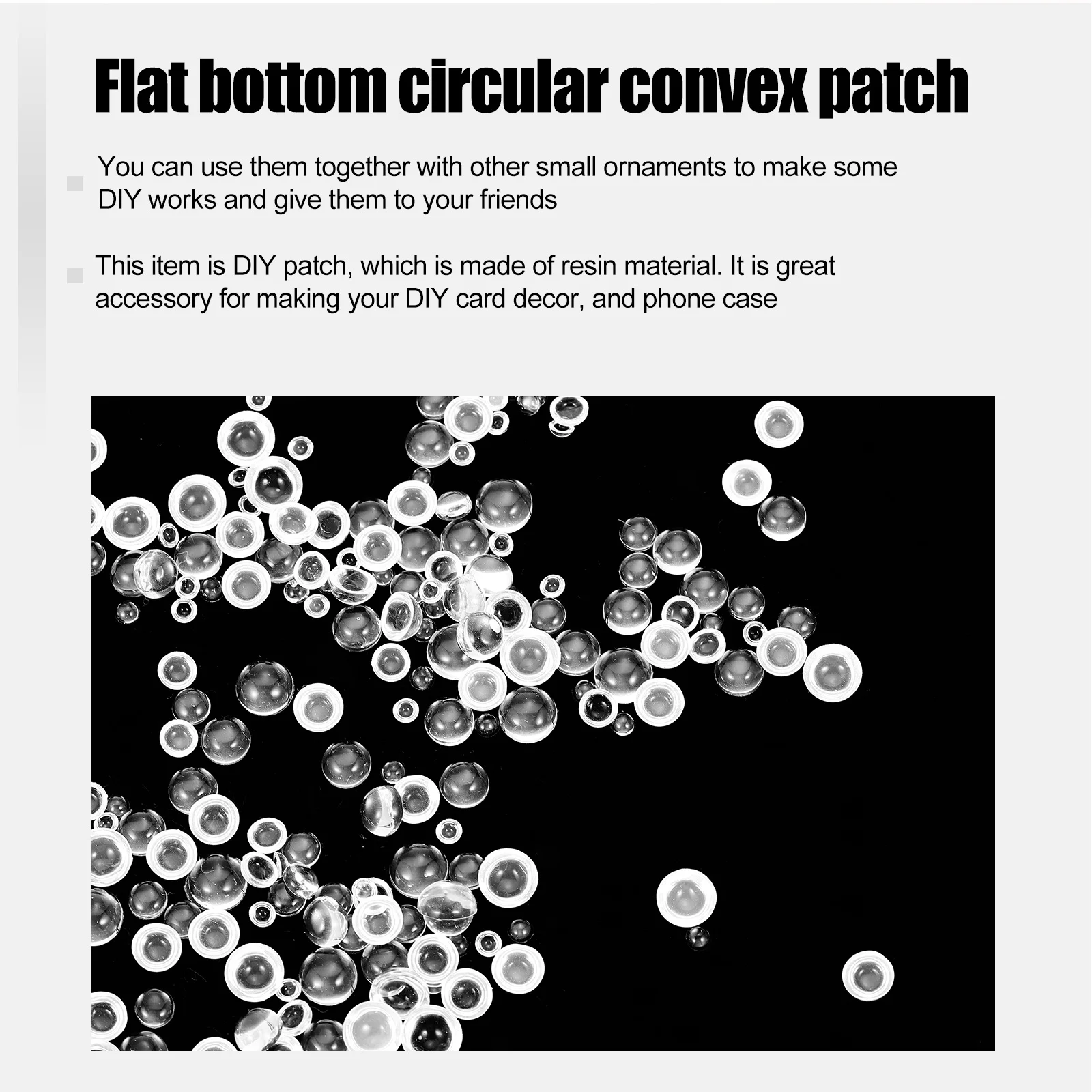 350 pezzi toppe di design in resina con rugiada abbellimenti fai da te rotondi piatti per scrapbooking decorazione della copertura del telefono con forcina per capelli