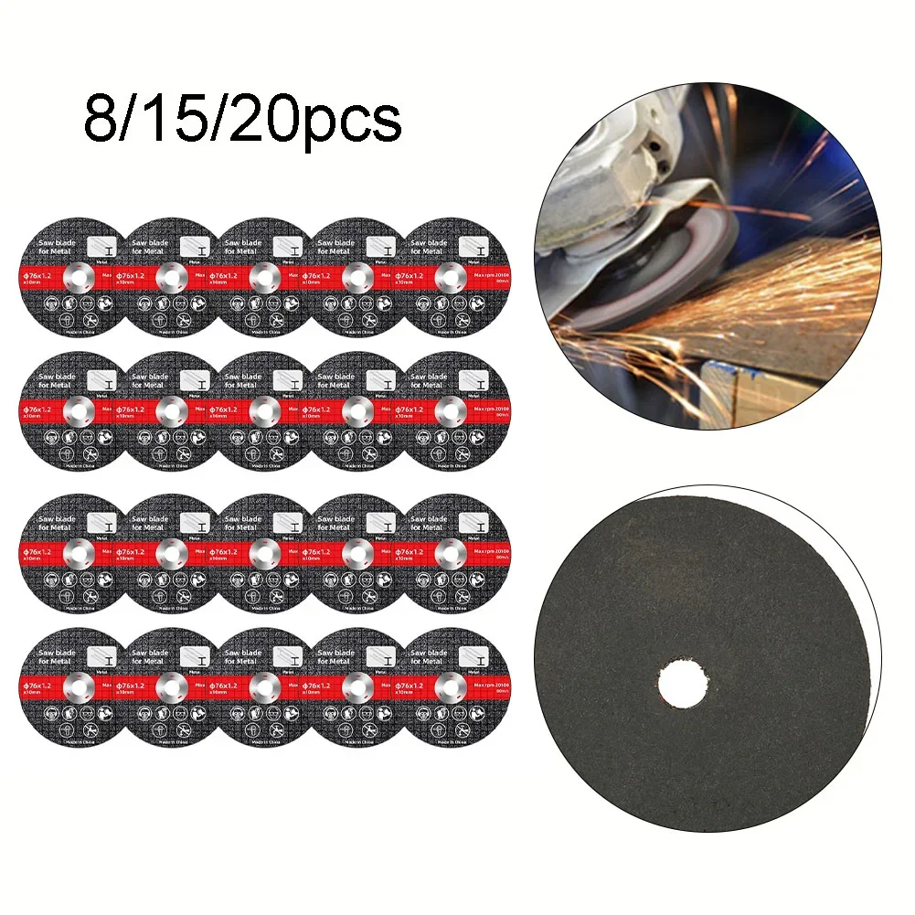 

Dicing Saw Blade Cutting Blade For Metal Hard Materials Cutting Resin Glue Wear Resistance 15pcs High Hardness