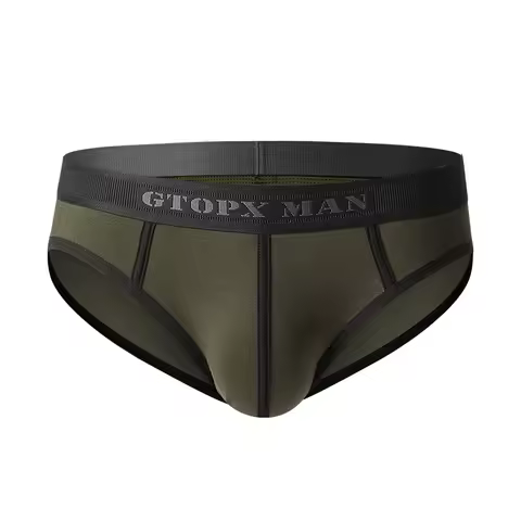 GTOPX comfortable low-rise cotton briefs for men, cross-border one-piece summer student underwear GT241