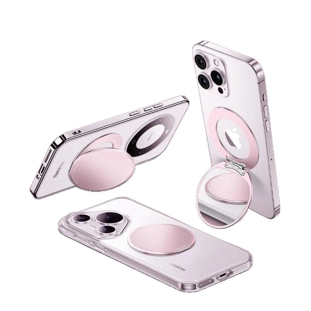 Small Cosmetic Makeup Mirror Magnetic Holder Bracket Travel Beauty Accessory for Apple Huawei Oppo Xiaomi Vivo Mobile Phone view 2