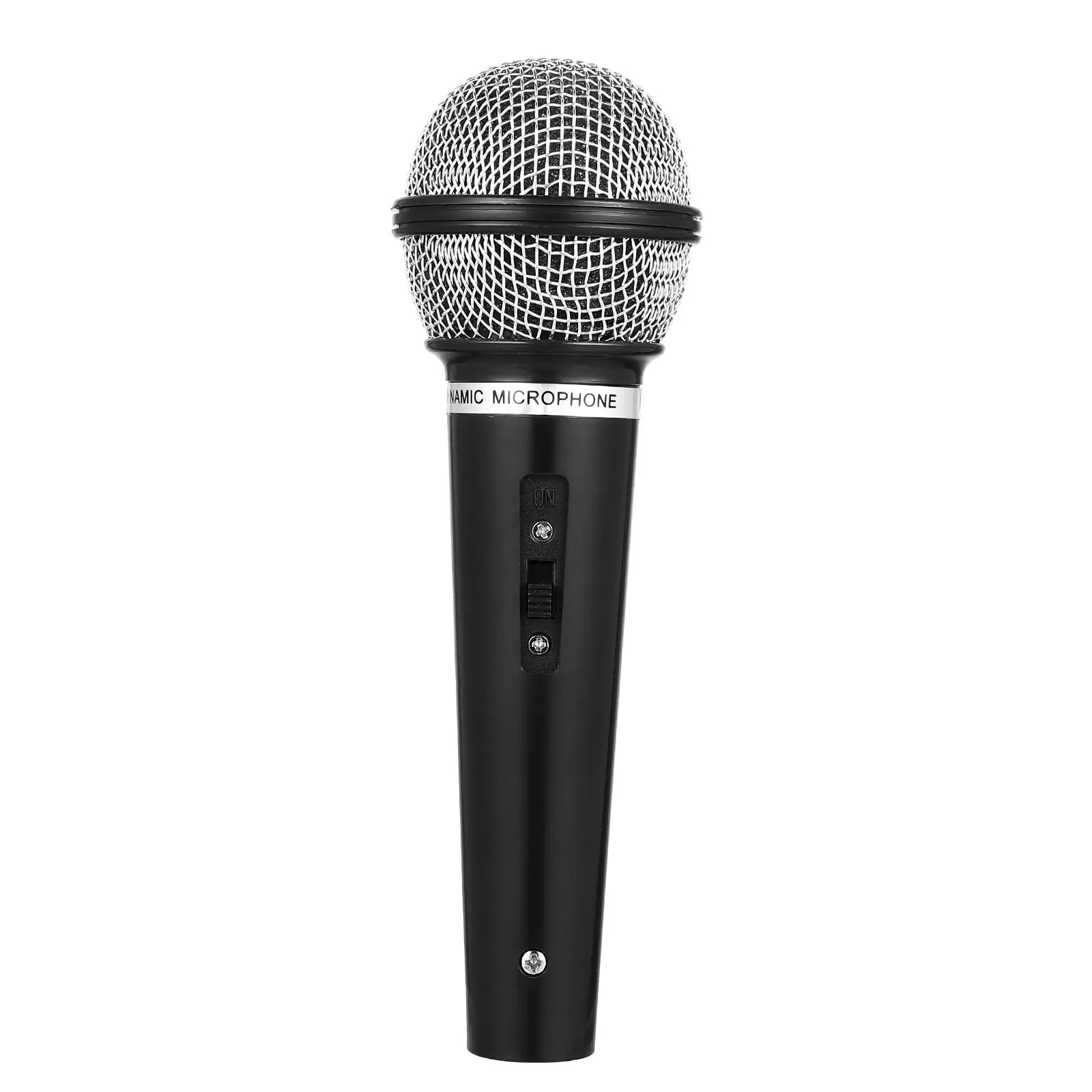 

Pretend Microphone Mini Black Halloween Prop Inflatable Kids Karaoke for Costume