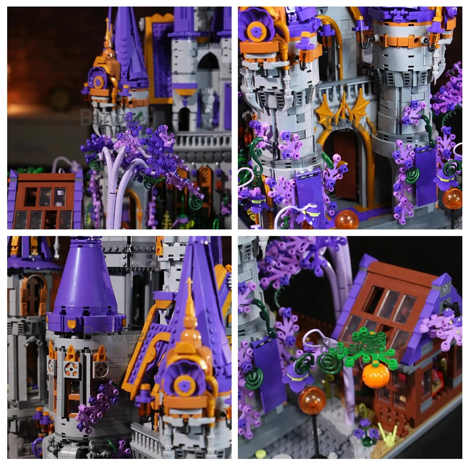 8510Pcs Magic Dream Castle Toys Houses Town Building Blocks Model Kit MOC Modular Architecture Building Set Ideas Gift for Adult