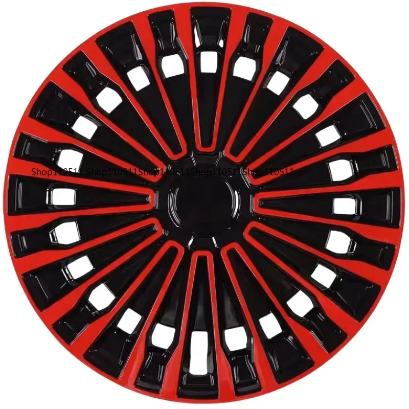 4Pcs Universal Hub Cover, 12-16 Inch Iron Tire Wheel Cap, Durable Large Wheel Rim Protector view 5