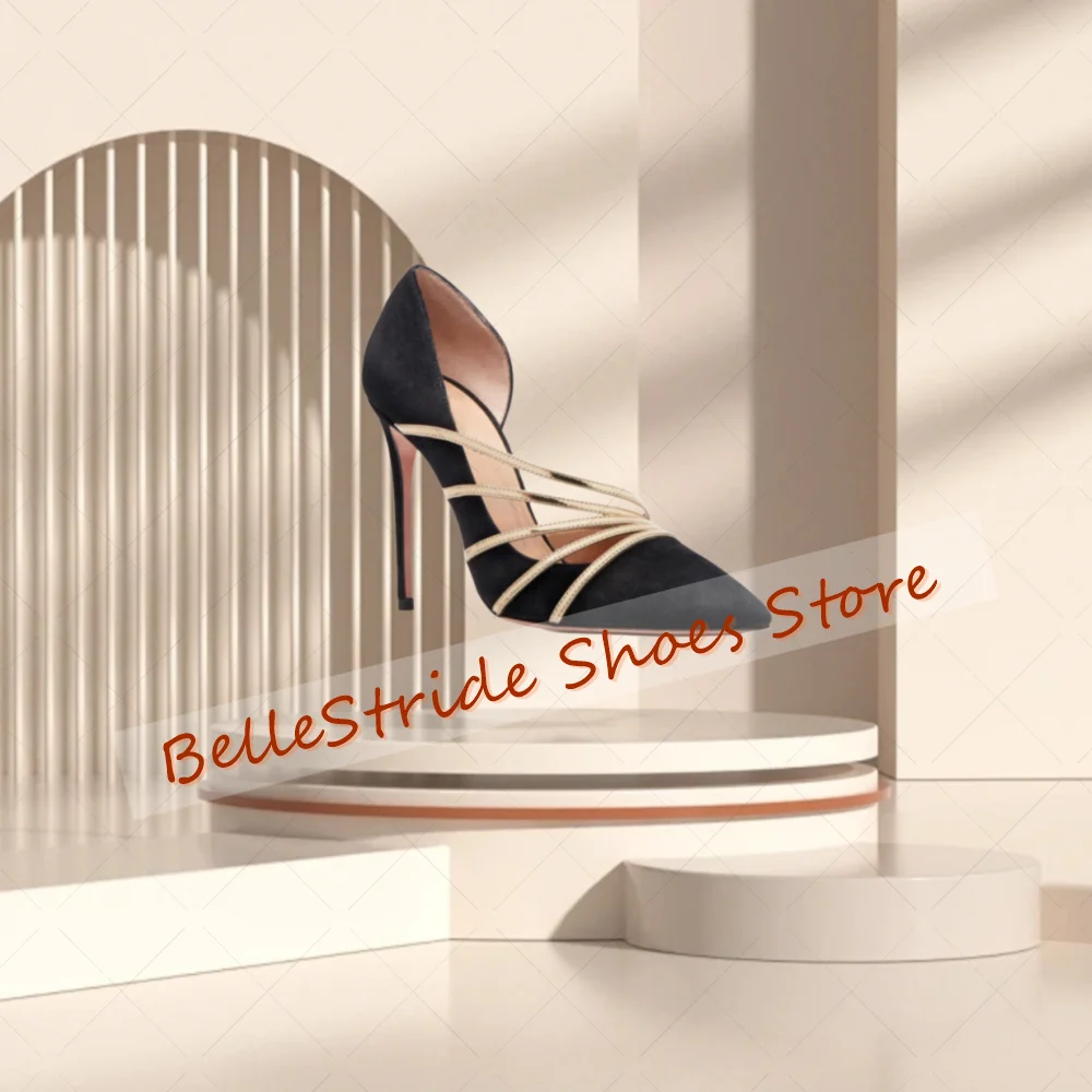 살구색 포인티드 매트 가죽 펌프스 패션 여성 신발 스틸레토 하이힐 파티 연회 데이트 2025 여성용 신발