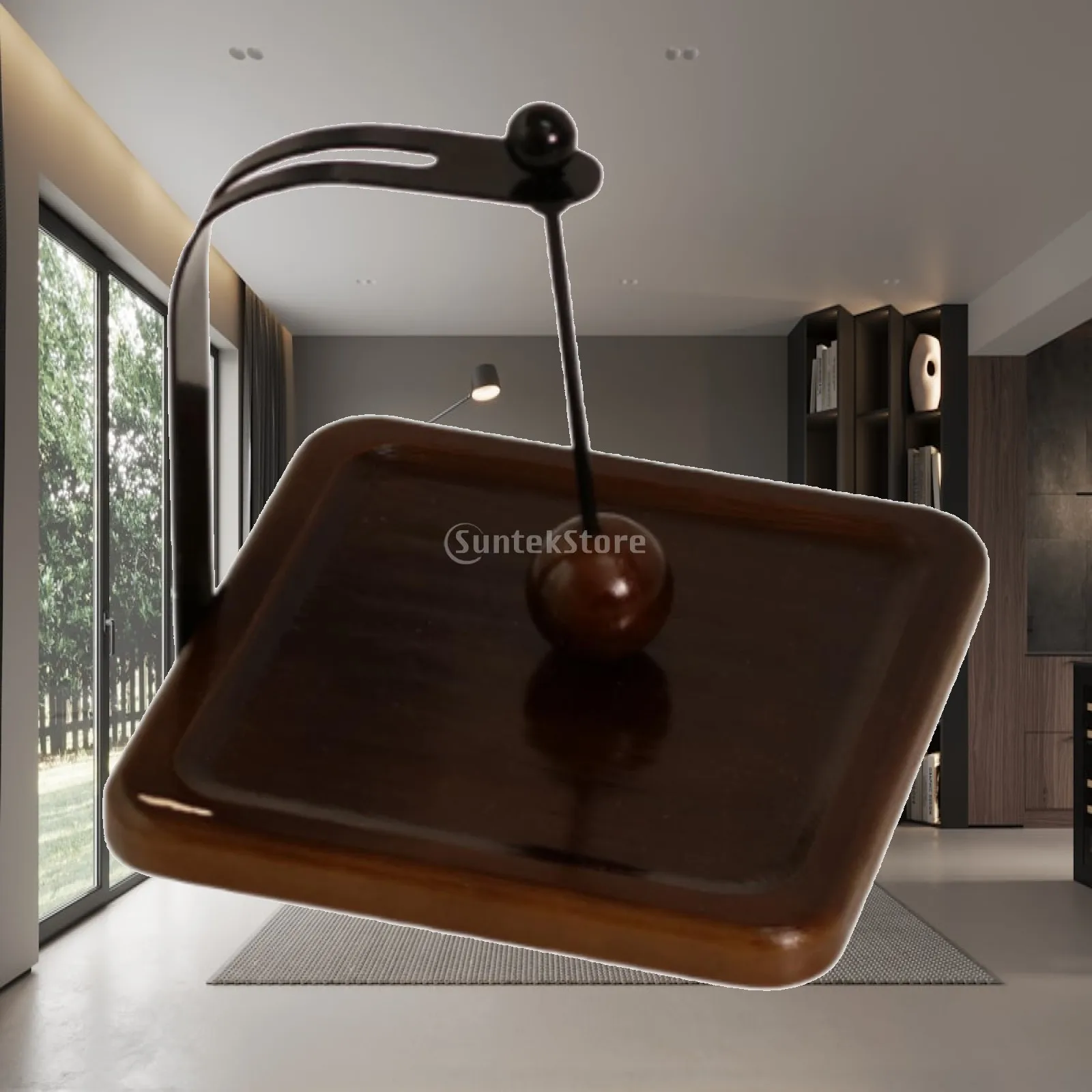 Wood Napkin Holder Tabletop Tissue Holder Home Decor Modern Napkin Clip Tissue