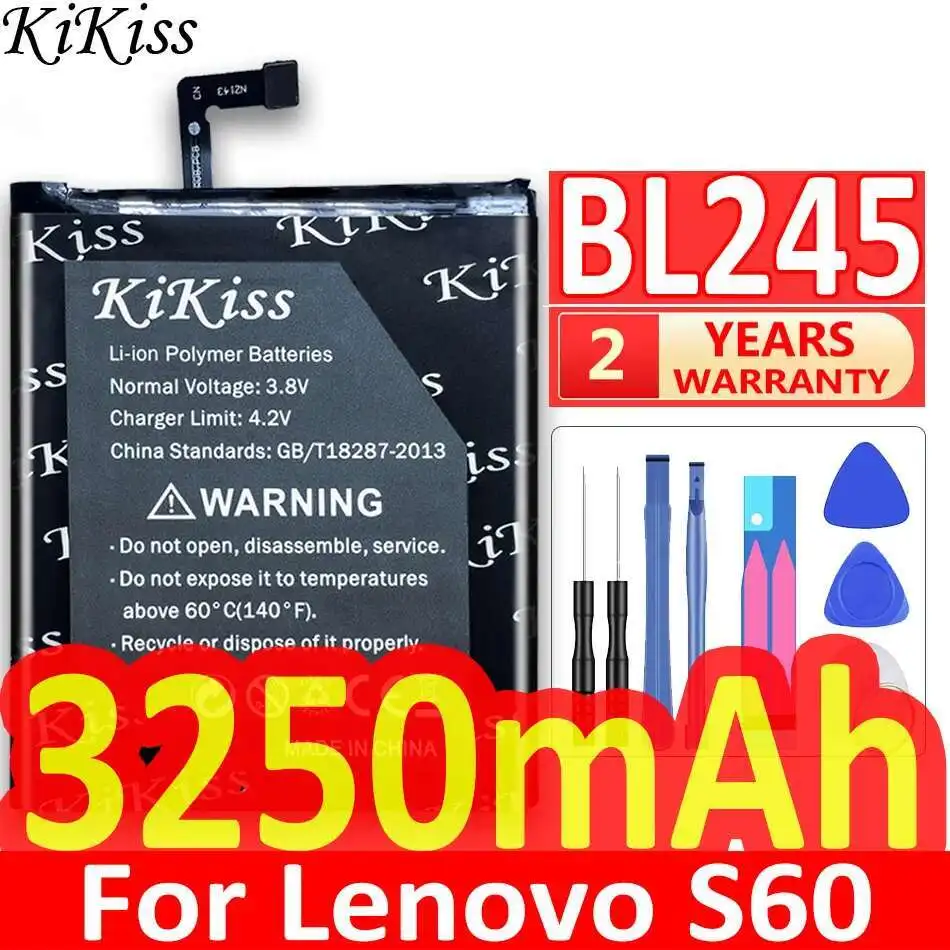 High-Capacity BL245 3250Mah Mobile Phone Battery For Lenovo S60 S60-T S60-W
