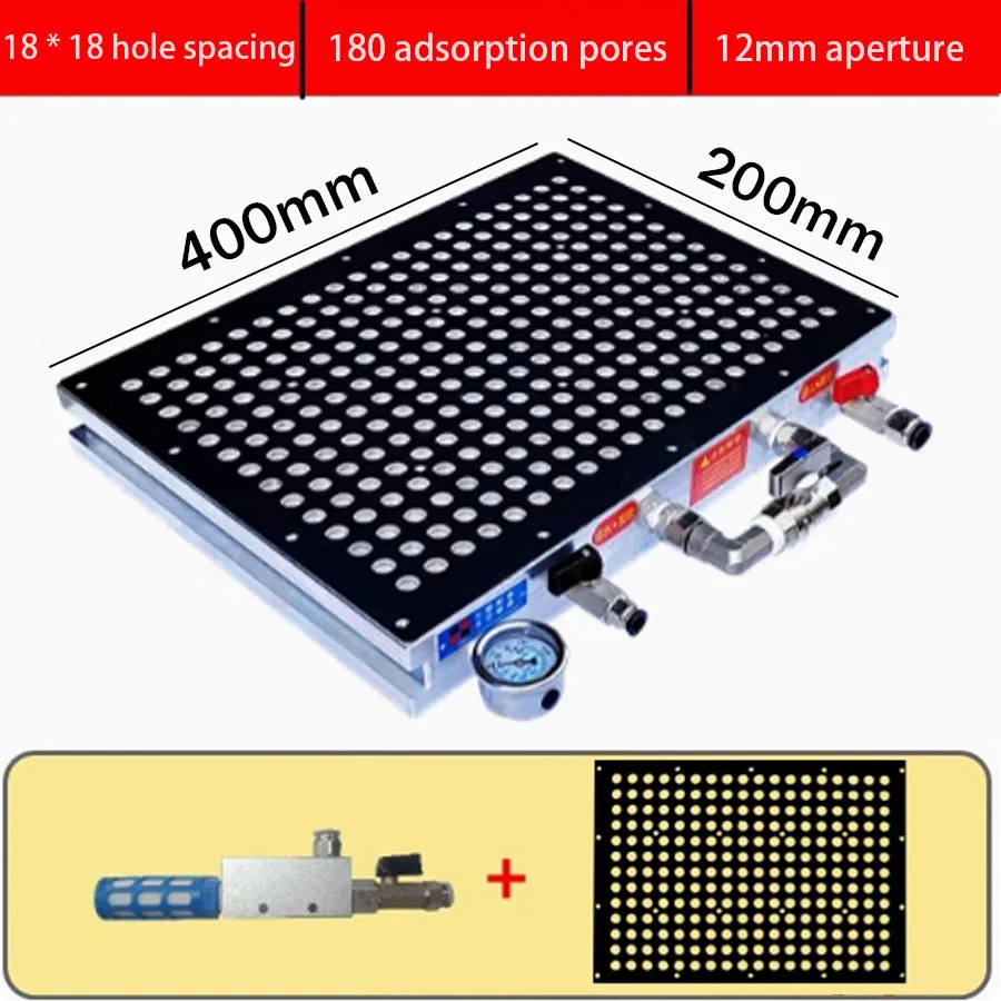 Metal switch machining center, industrial CNC, no sealing strip, multi-point porous vacuum suction cup, negative pressure