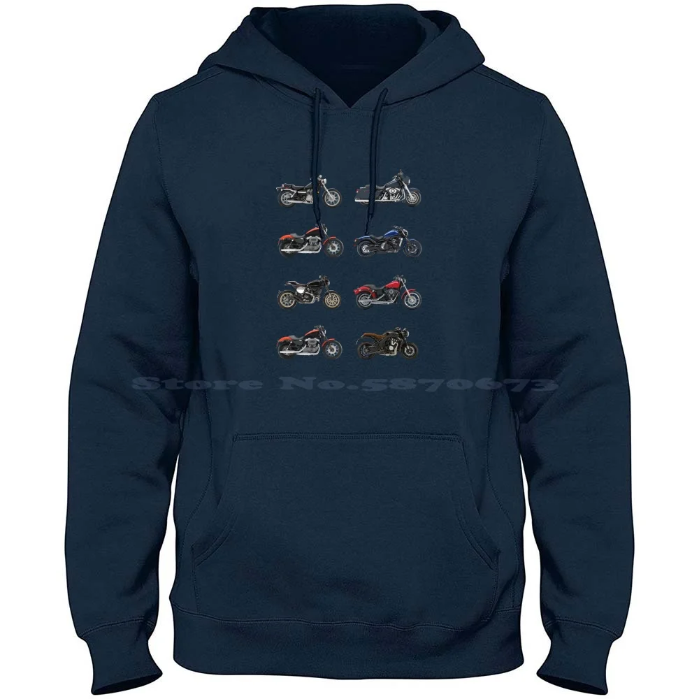 

Classic Motorcycles Collection 100% Cotton Hoodie Classic Motorcycles Vintage Old Motorcycles Retro Motorcycles Vintage