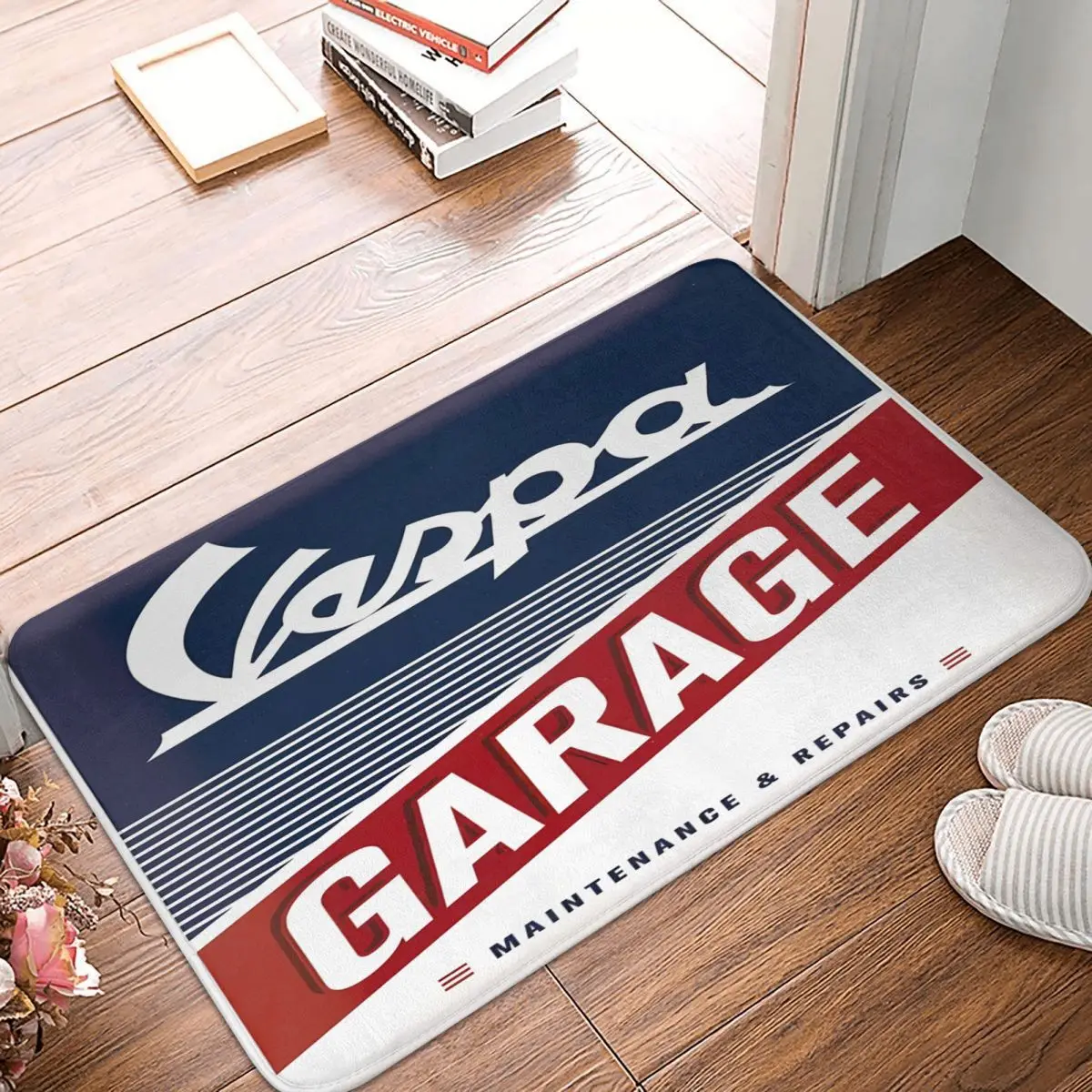 Vespa Service 17 Rug Carpet Covers Door Rug 16x24in