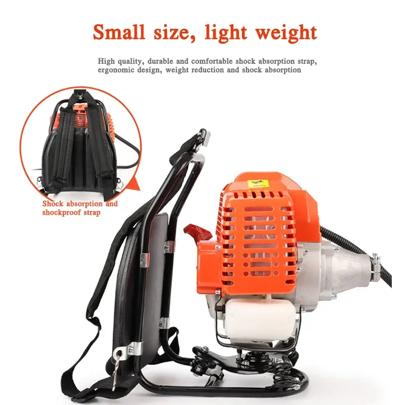 

1PC Construction Cement Mortar On Construction Site Machine Knapsack Vibration Pump Concrete Engine Vibration Rod Tool