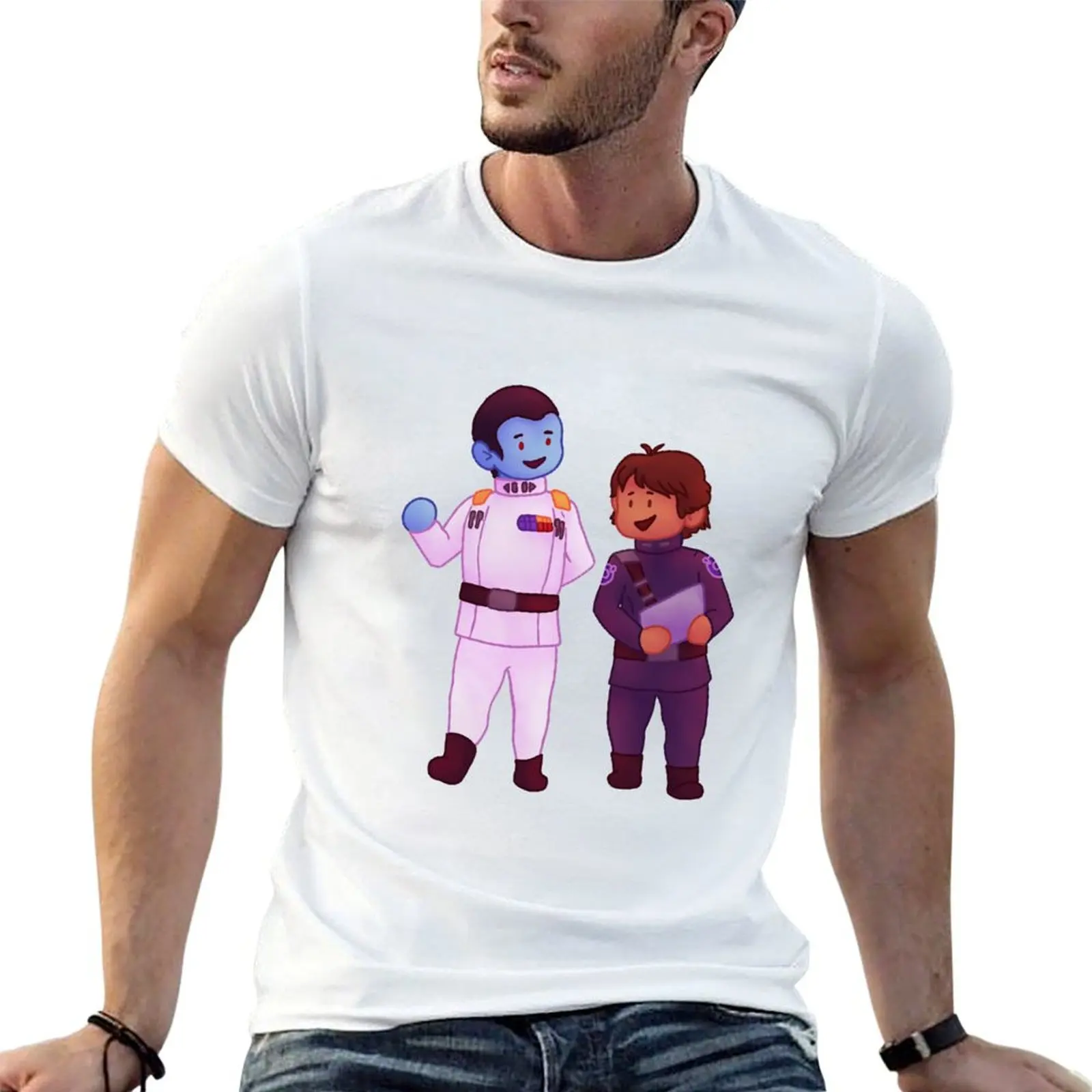 little conversation T-Shirt graphic t shirt vintage oversize t-shirts man heavy weight t shirts for men