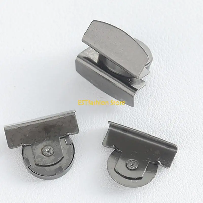 Y5GC 10pcs Electroplate Snaps Clasps For Purse Making And Replacement Needs