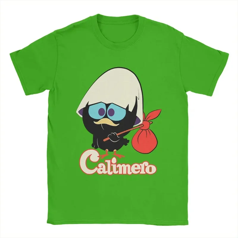 New Summer 3D Cartoon Calimero Printing T Shirt For Men Kid Fashion Funny Short Sleeves Cute Streetwear Tee Shirts Y2k Clothing view 2