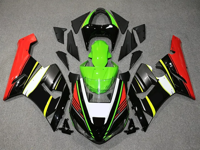 Suitable for Kawasaki ZX6R 636 2005 2006 motorcycle full set of cowling housing modification accessories can be customized color