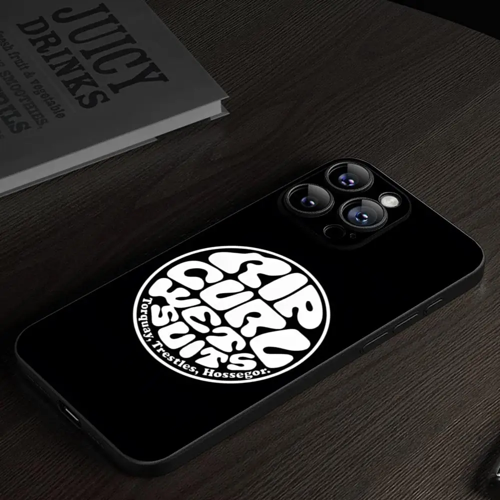 MINISO-funda de teléfono Surf Beach Rips Curls para IPhone 15 16 13 Pro Max 14 12 11 Xr X 8 7 6 Plus, funda trasera de lujo