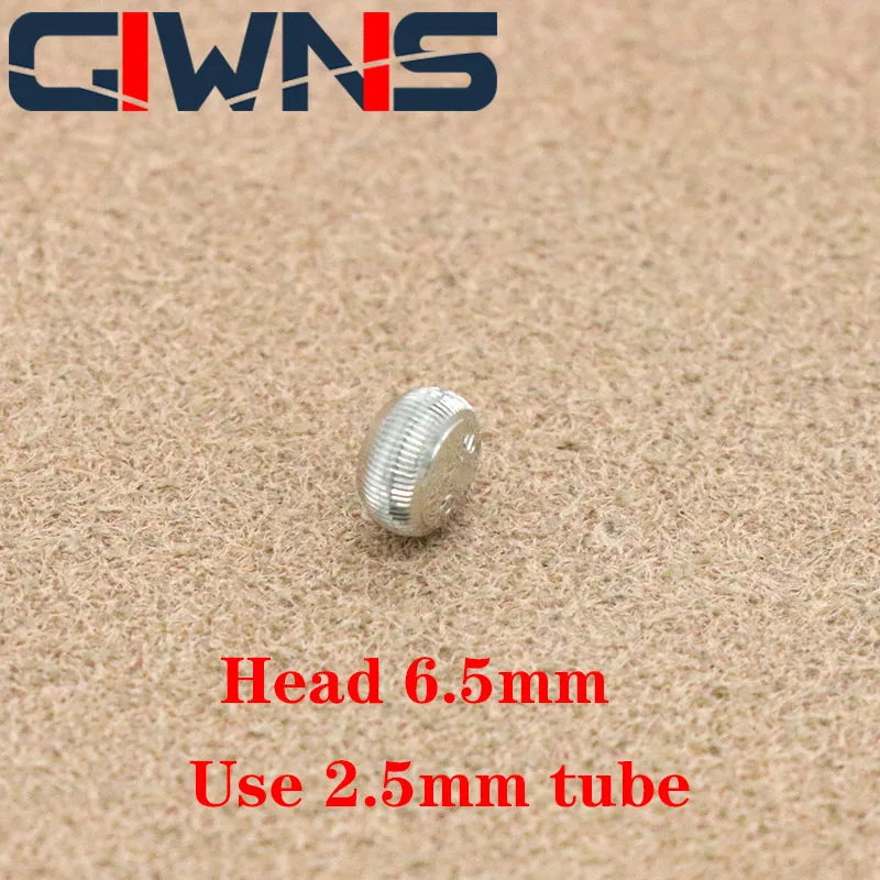 Watch Head Crown 6.5mm Use 2.5mm Tube Accessories For ORIS