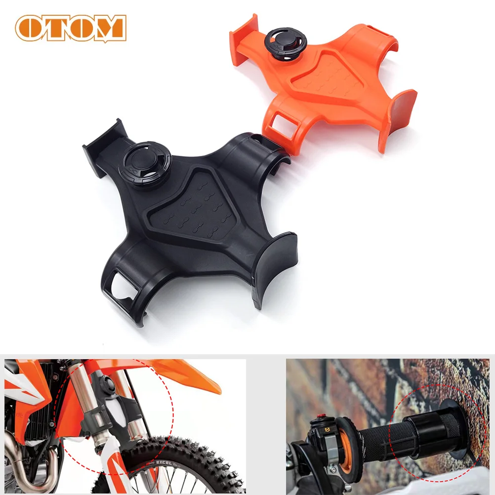 

OTOM Universal Motorcycle Accessories Shock Absorber Fork Support Brace Handlebar Grips Protection For KTM HONDA YAMAHA Suzuki