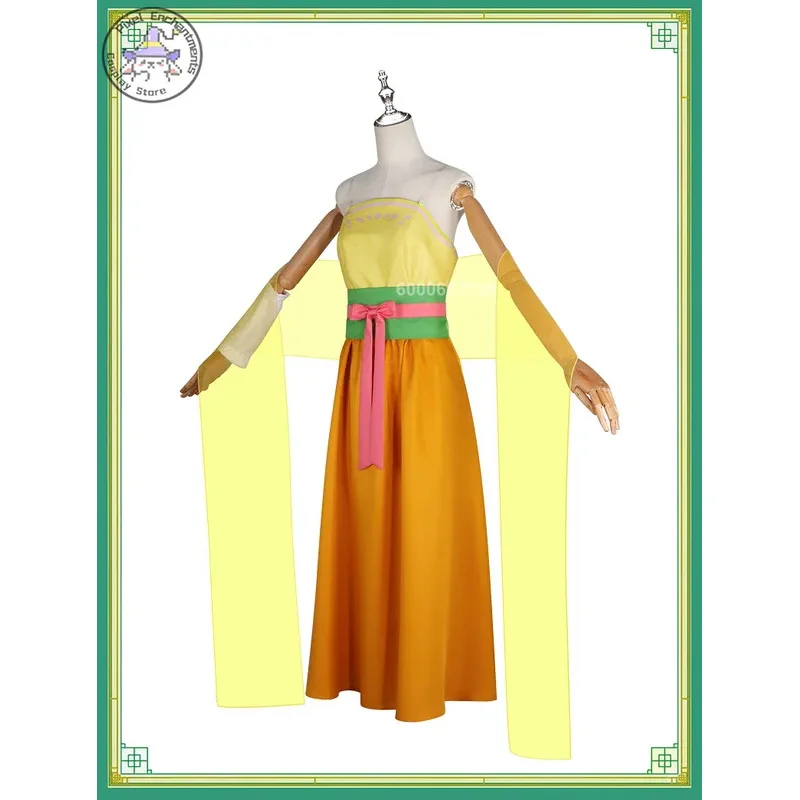 약사의 일기 "닝의 고대 스타일 롤플레잉, 고양이 요소 댄스, 전통, 할로윈, 한푸 의상 sf/1