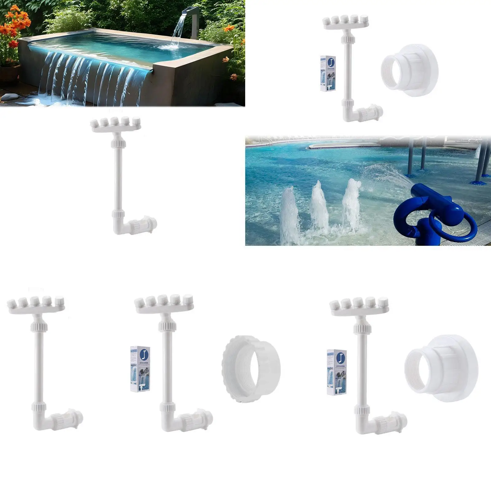 

Бассейн, водопад, фонтан, спрей, охлаждающие аксессуары, вращающийся на 360° для спа-садового пруда снаружи, подземного бассейна