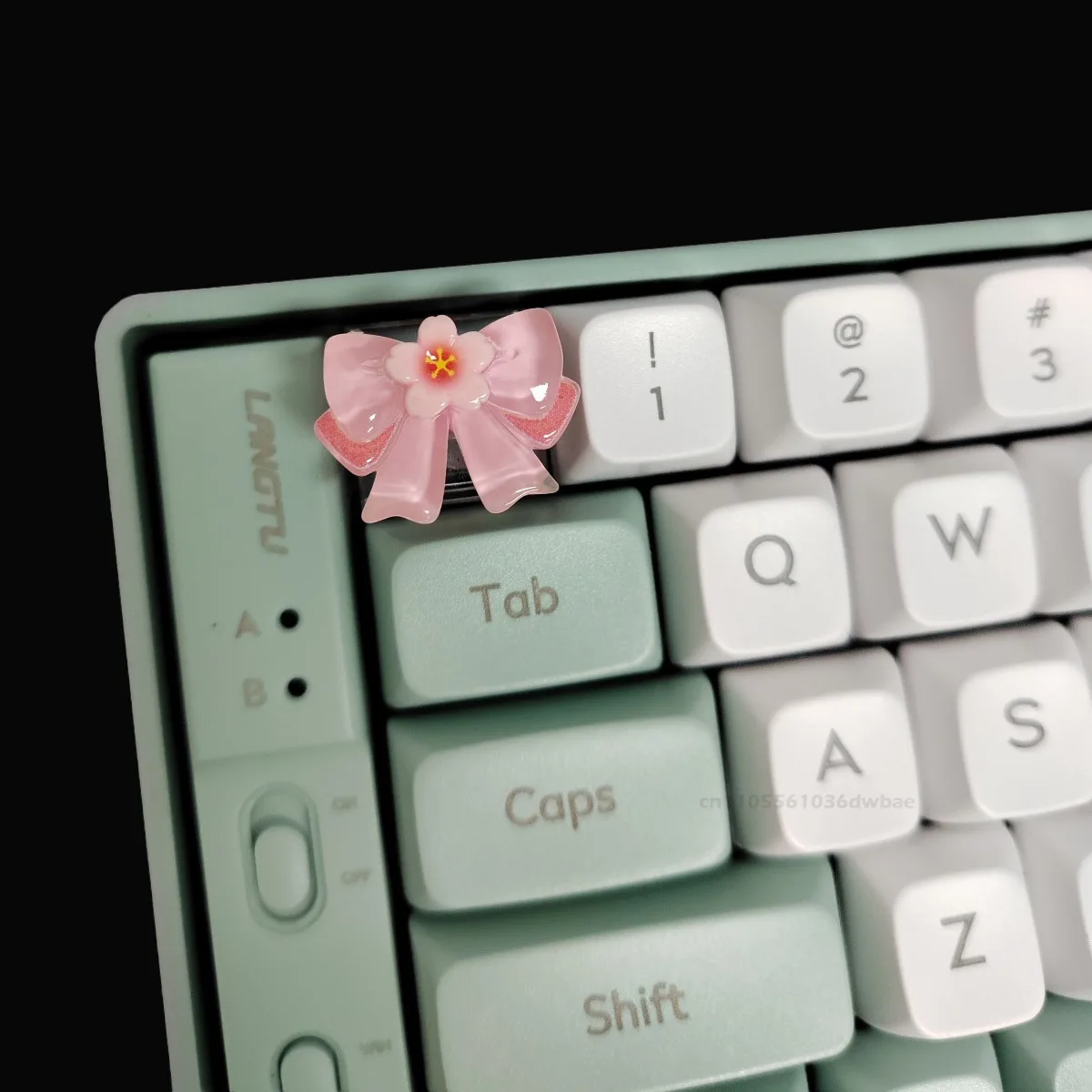 Bowknot Sakura ESC Copritasti per Cherry Profilo MX Switch Tastiera meccanica Copritasti Ufficio Amico Regalo Accessori di gioco ﻿ ﻿