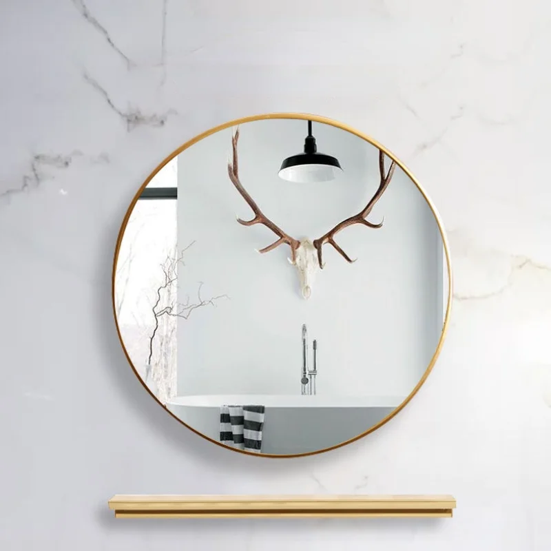 Living Room Decorative Mirror Hanging Big Size Boho Mirror Home Decoration Accessories Espejo Pared Bathroom Decoration