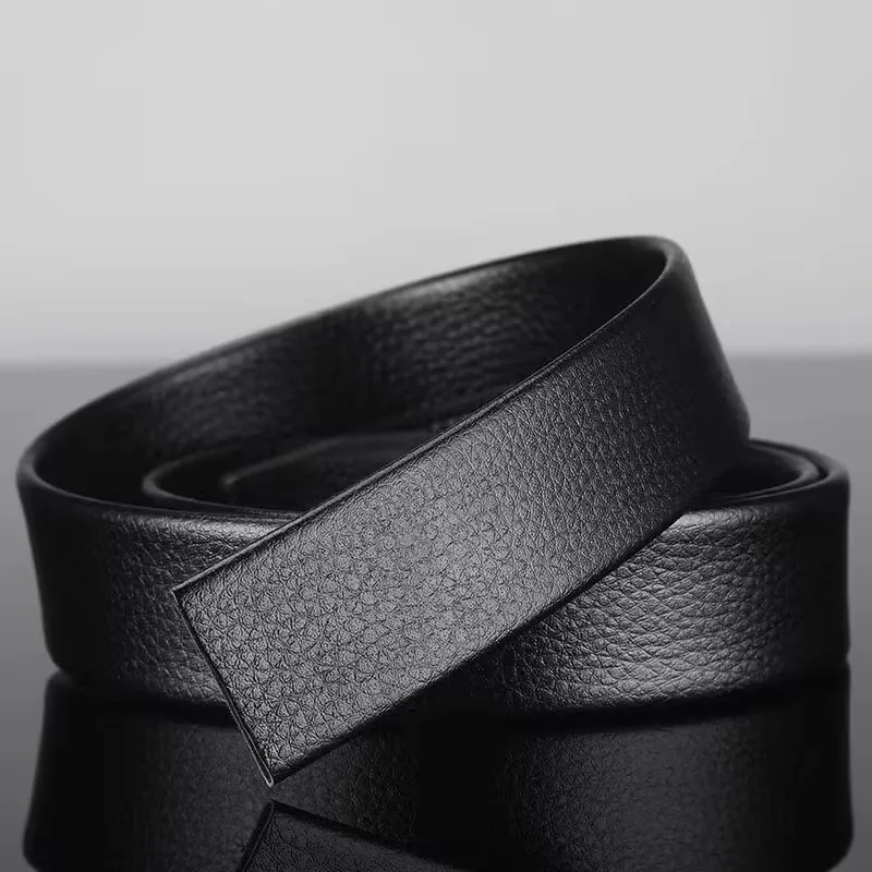 

Новый мужской ремень из искусственной кожи, модный ремень для джинсов для отдыха, подарок для папы