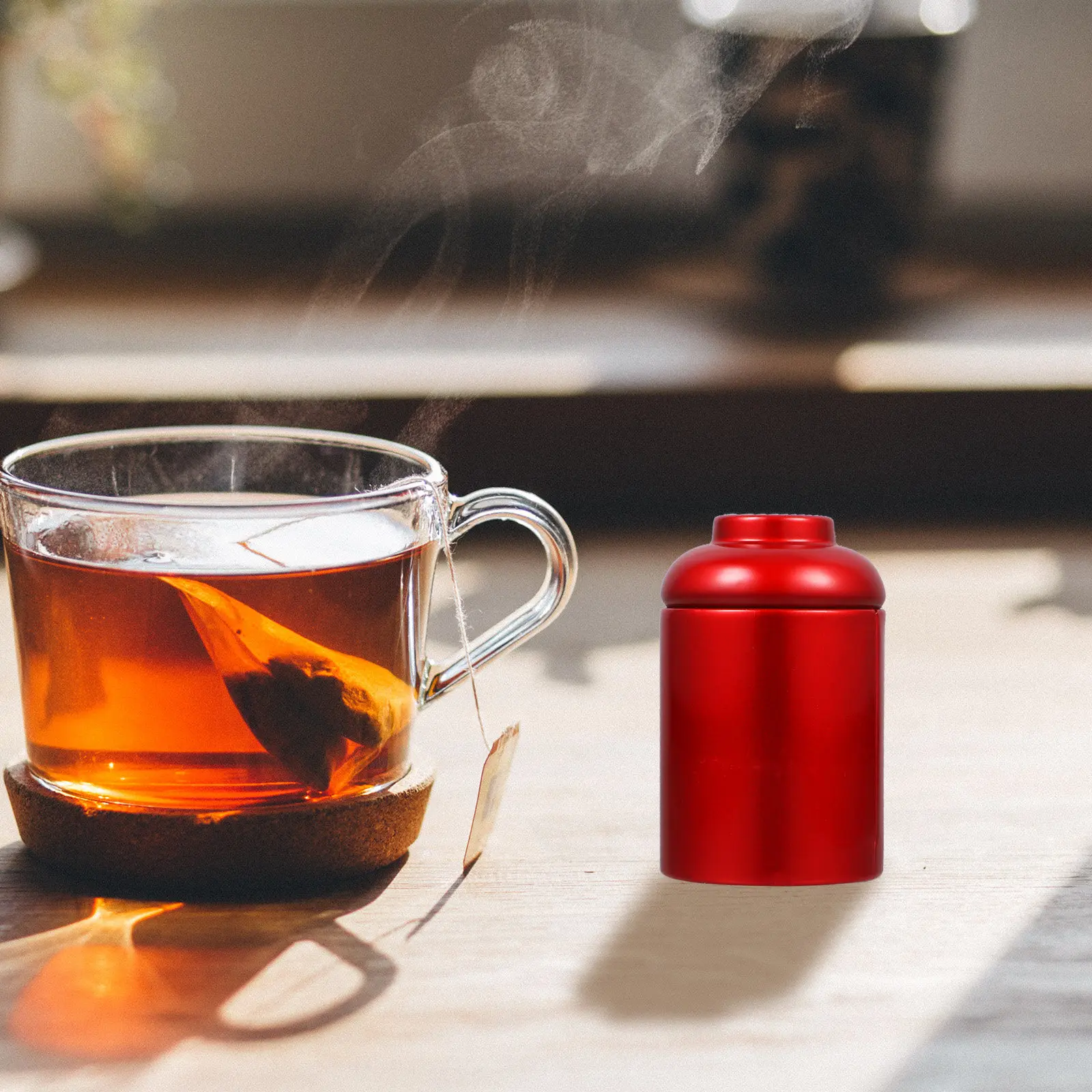 6Pcs Small Tinplate Tea Canist - огляд і ціна Coffee Tea Leaf And Bean