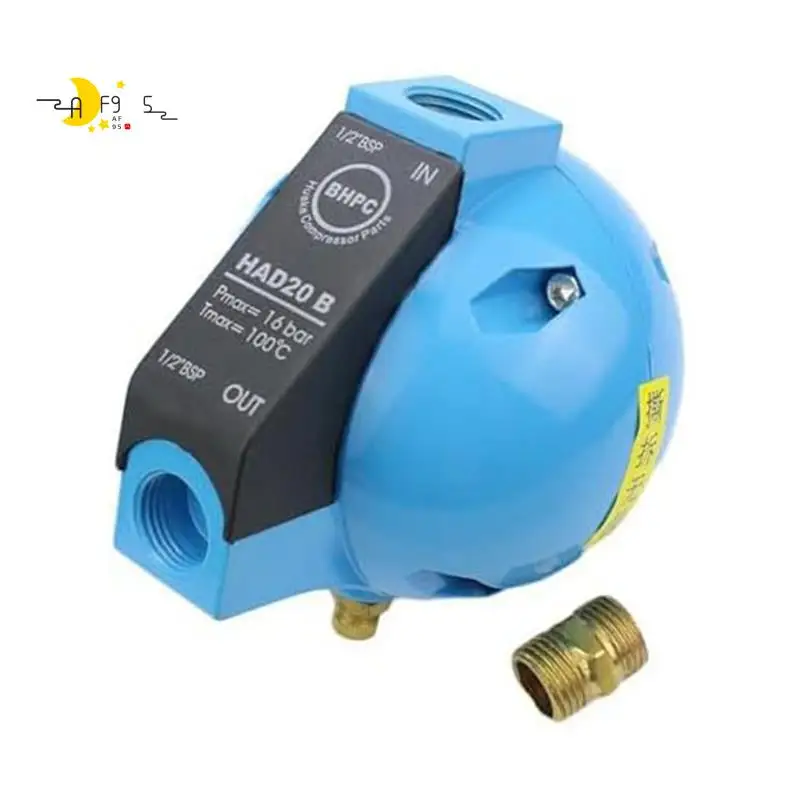 

AF95-HAD20B Автоматический поплавковый сливной клапан сжатого воздуха 1/2 дюйма BSP 400L/M Машина для конденсата воды